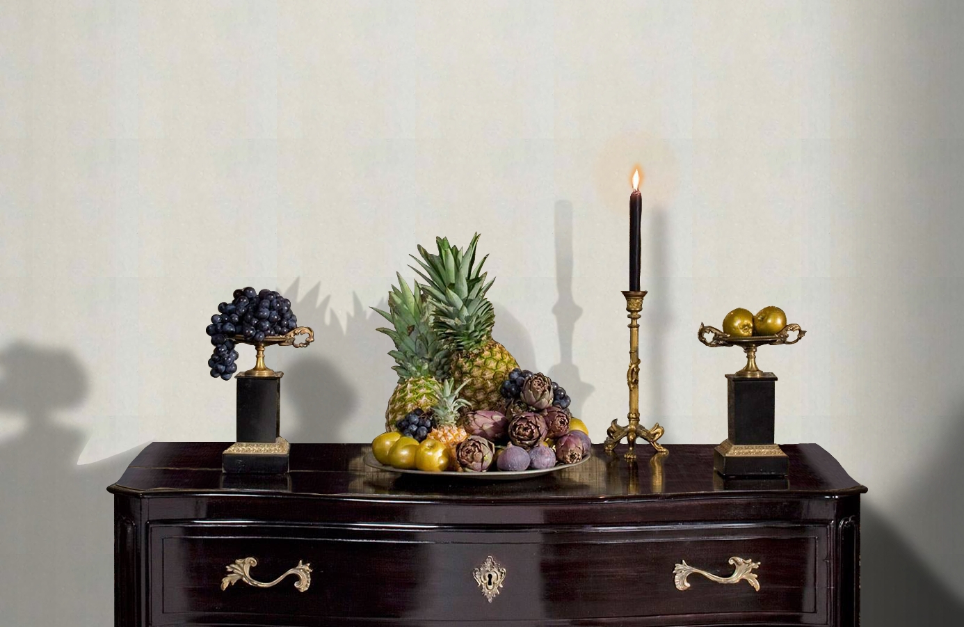 Обои 72220618 фото в интерьере гостиной