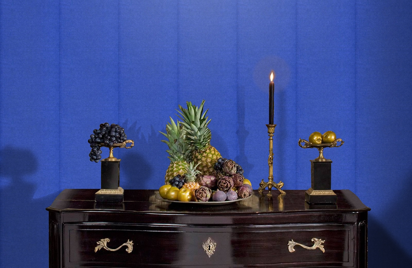 Обои 72221133 фото в интерьере гостиной