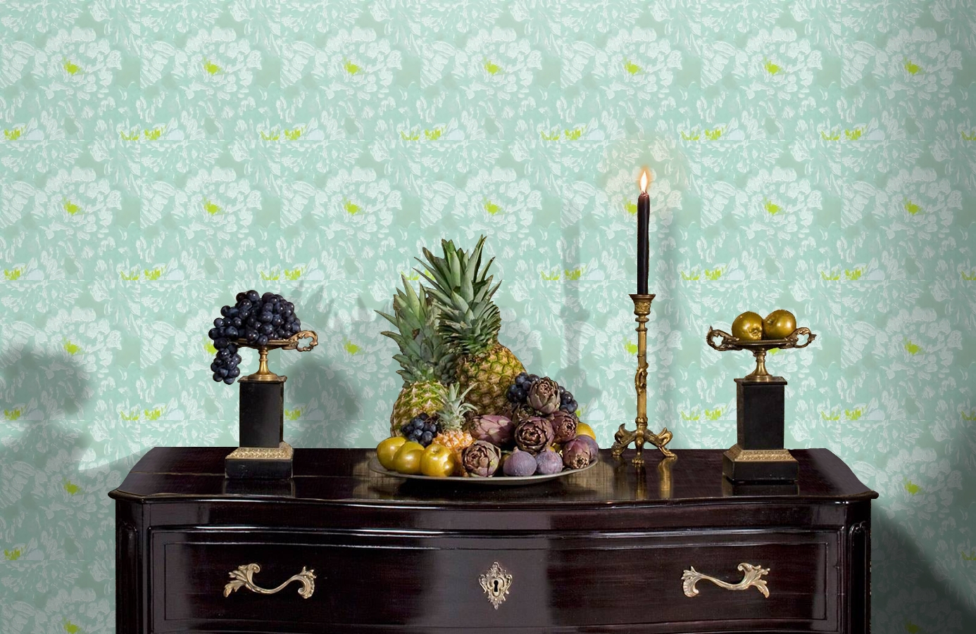 Обои 72270206 фото в интерьере гостиной