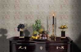 Обои BER706 фото в интерьере гостиной превью