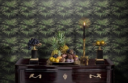 Обои TP80600 фото в интерьере гостиной превью