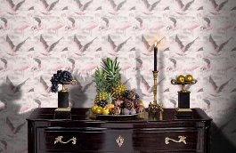 Обои WIL803 фото в интерьере гостиной превью