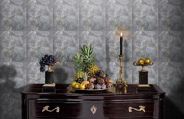 Обои XSS0306 фото в интерьере гостиной превью