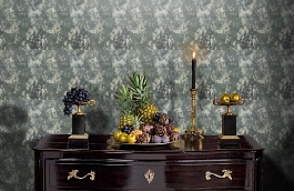 Обои XSS0310 фото в интерьере гостиной превью