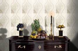 Обои XSS0701 фото в интерьере гостиной превью