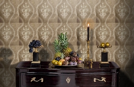 Обои XSS0705 фото в интерьере гостиной превью