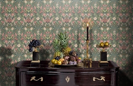 Обои 5721 фото в интерьере гостиной превью