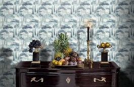 Обои A69203 фото в интерьере гостиной превью