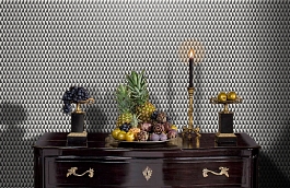 Обои 4736 фото в интерьере гостиной превью