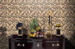 Обои BZ3108 фото в интерьере гостиной превью