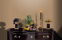 Обои BZ3217 фото в интерьере гостиной превью