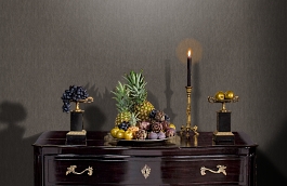 Обои 600056 фото в интерьере гостиной превью