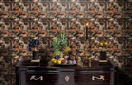 Обои 581225 фото в интерьере гостиной превью