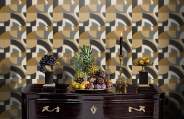 Обои 791914 фото в интерьере гостиной превью