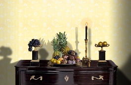 Обои 839-T-1132 фото в интерьере гостиной превью