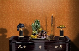 Обои 839-T-1134 фото в интерьере гостиной превью