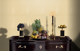 Обои 839-T-1138 фото в интерьере гостиной превью