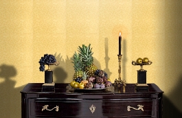 Обои 839-T-1139 фото в интерьере гостиной превью