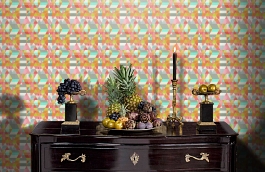 Обои 112272 фото в интерьере гостиной превью