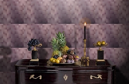 Обои 1325-43 фото в интерьере гостиной превью