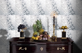 Обои 1328-26 фото в интерьере гостиной превью