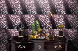 Обои 1328-57 фото в интерьере гостиной превью