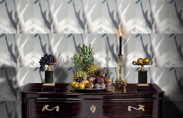 Обои 1331-44 фото в интерьере гостиной превью