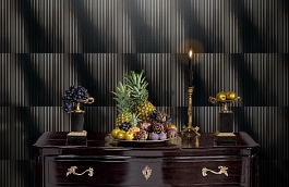 Обои 1333-28 фото в интерьере гостиной превью