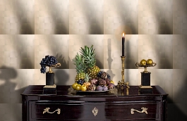 Обои 1334-10 фото в интерьере гостиной превью