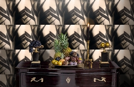 Обои 1765-23 фото в интерьере гостиной превью