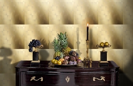 Обои 1769-12 фото в интерьере гостиной превью