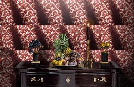 Обои 1771-17 фото в интерьере гостиной превью