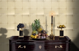 Обои Colonial Ivory CO02 фото в интерьере гостиной превью