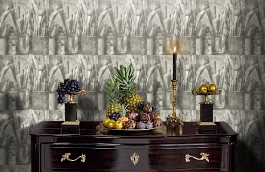 Обои Paintbox B Sepia PBX3B фото в интерьере гостиной превью