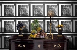 Обои Studio C Neutral фото в интерьере гостиной превью