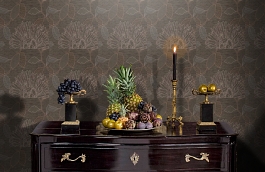 Обои 108004 фото в интерьере гостиной превью