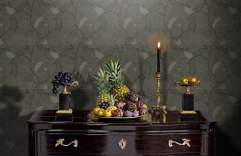 Обои 108006 фото в интерьере гостиной превью