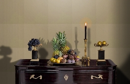 Обои 108017 фото в интерьере гостиной превью