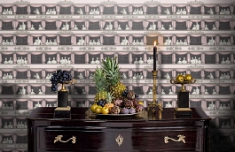 Обои 114-4008 фото в интерьере гостиной превью