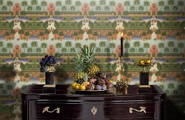 Обои 117-7020 фото в интерьере гостиной превью