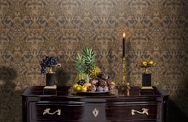 Обои 118-9018 фото в интерьере гостиной превью