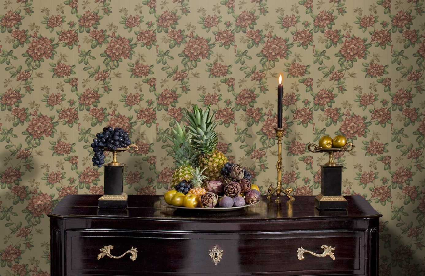 Обои CCE130072 фото в интерьере гостиной