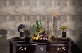 Обои Peeling 69-Shale фото в интерьере гостиной превью