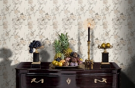 Обои W0026-01 фото в интерьере гостиной превью