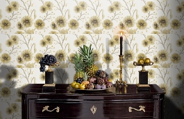 Обои 111080 фото в интерьере гостиной превью