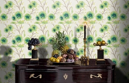 Обои 111082 фото в интерьере гостиной превью