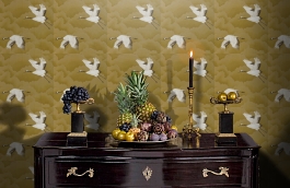 Обои 111235 фото в интерьере гостиной превью