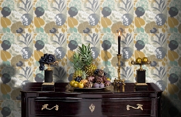 Обои 111490 фото в интерьере гостиной превью