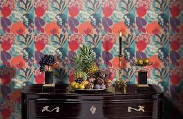 Обои 111491 фото в интерьере гостиной превью