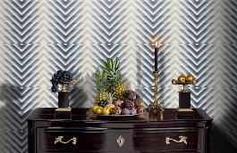 Обои 111584 фото в интерьере гостиной превью